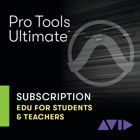 Avid Pro Tools Ultimate 1-Year Subscription for Students & Teachers (Download) (Bookstores & Bundles Only)